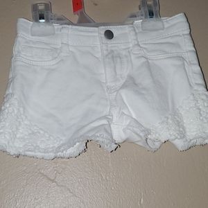White shorts